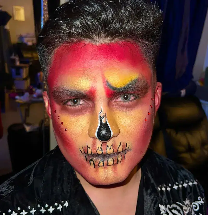 Halloween and creative makeup by Wendy Nicole Artistry, New Jersey — look 3
